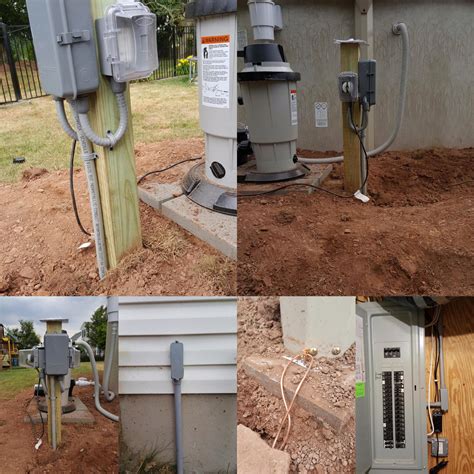 outdoor electrical box for pool|swimming pool electrical layout.